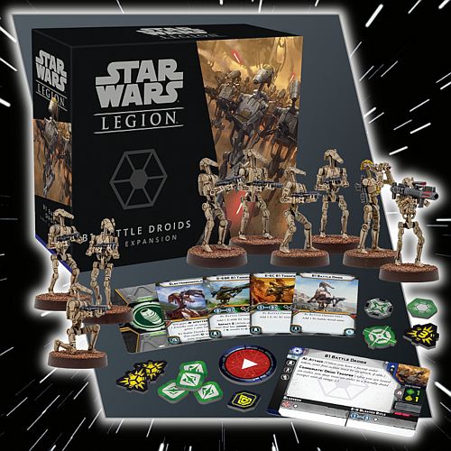 Star Wars: Legion Unit Expansion: Separatist Alliance B1 Battle Droids