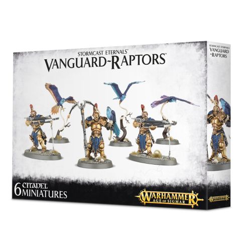 Stormcast Eternals Vanguard-Raptors med Aetherwings