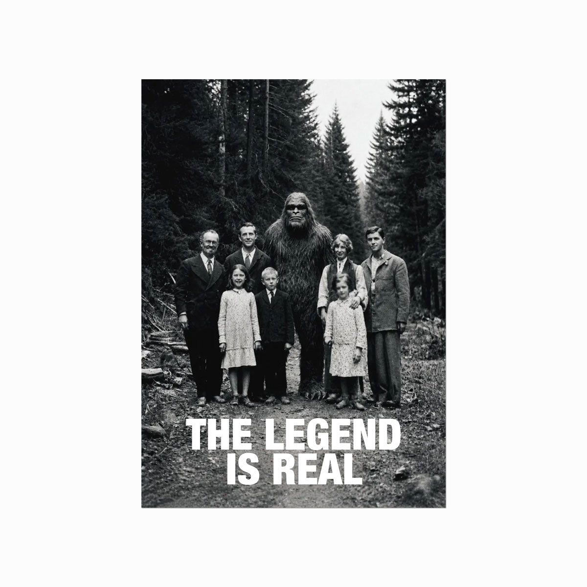 The Legend Is Real Family Portrait