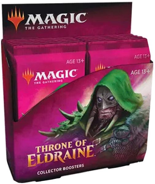 Throne Of Eldraine Collector Booster Box Display 12 Collector Boosters Magic The Gathering