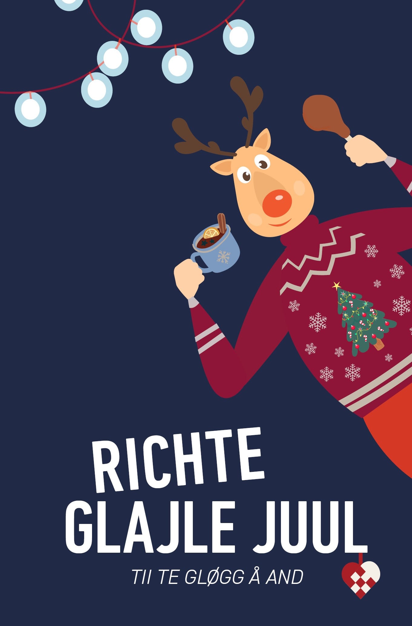 Julekort med Gløgg og And - Skab den perfekte julestemning!