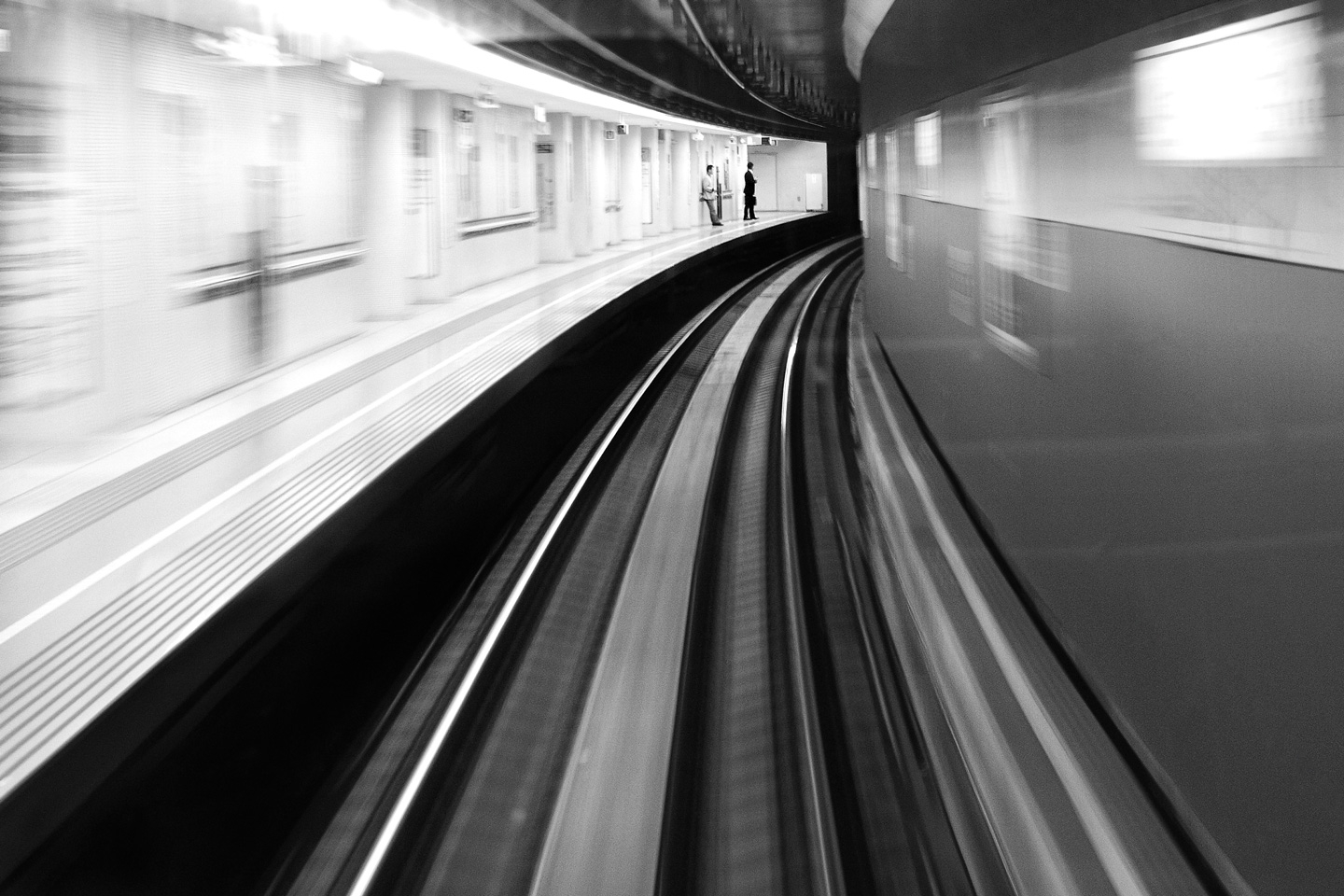 Tokyo Subway Kunstværk af Julie Aucoin - Unik Fotokunst