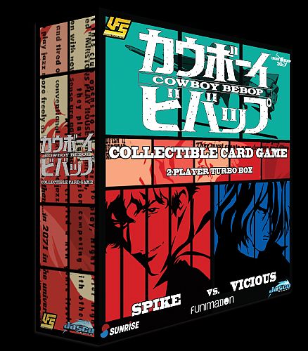 Universus Ufs Card Game Cowboy Bebop: Player Turbo Box: Spike Vs Vicious Starter Set