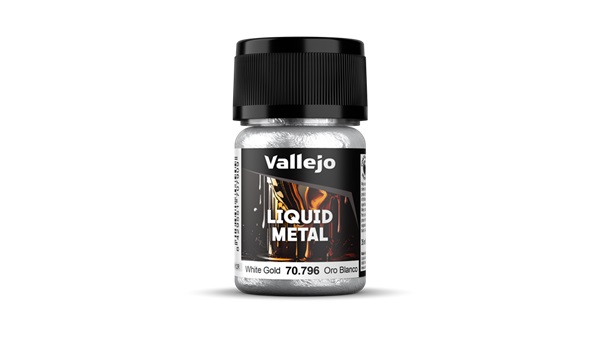 Vallejo Model Color: Flydende Guld - Hvid Guld, 35 ml