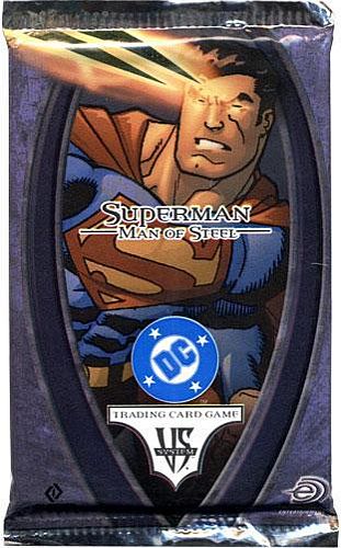 Vs System: Dc Tcg Superman: Man Of Steel Booster Pack