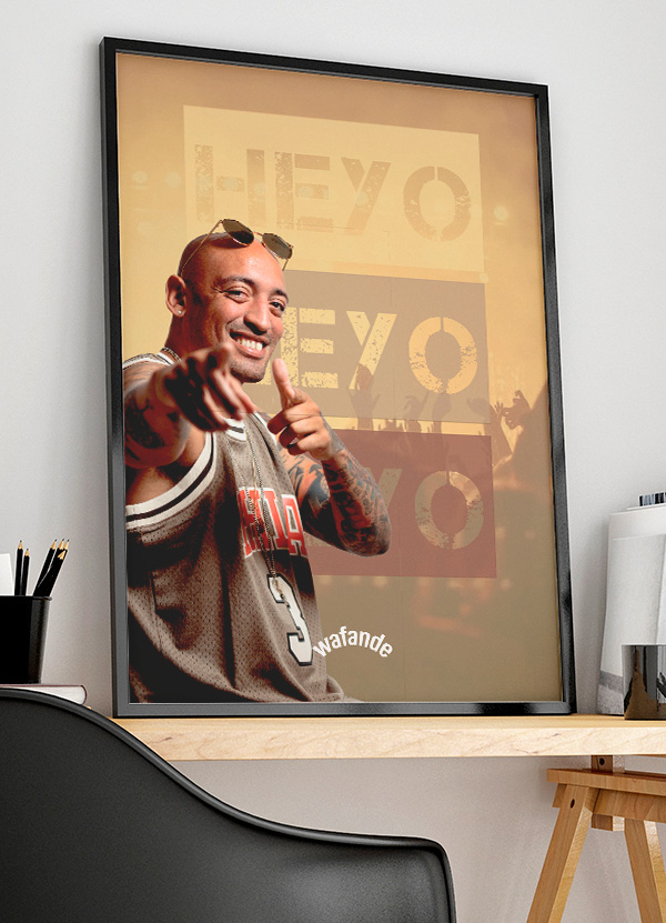 Wafande Plakat – Heyo Heyo Heyo – Uundgåelig Gaveidé!