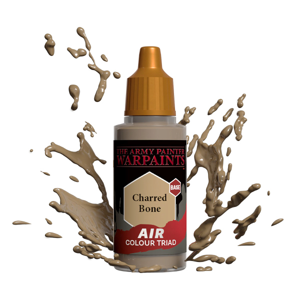 Army Painter Warpaints: Air Acrylics - Charred Bone Aw3125