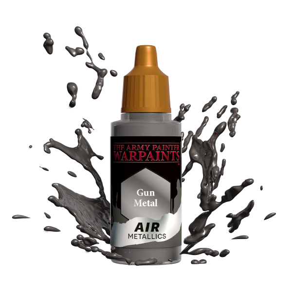 Army Painter Warpaints: Air Metallics - Gun Metal