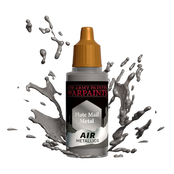 Army Painter Warpaints: Air Metallics - Plate Mail Metal