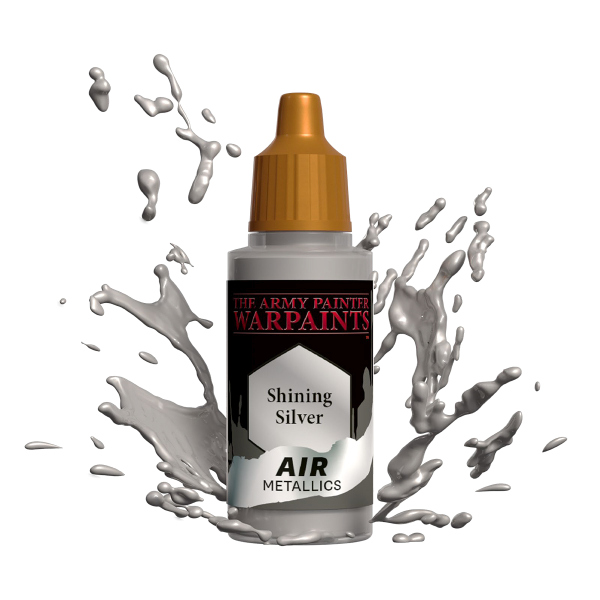 Army Painter Warpaints: Air Metallics - Skinnende Sølv