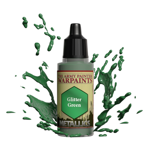 Army Painter Warpaints: Metallics - Glitter Green Wp1484