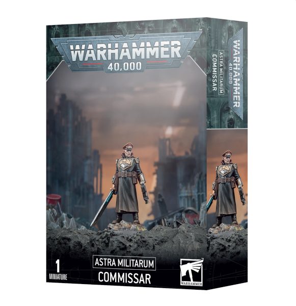 Astra Militarum Commissar - Disciplinær Officer Miniature