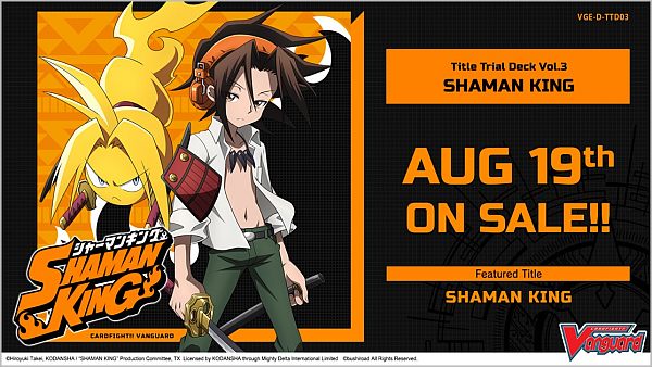 Cardfight Vanguard Overdress Trial Deck: Shaman King Dansk