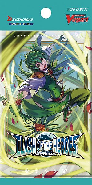 Cardfight Vanguard CCG: Will Dress Set 11 Booster Pakke