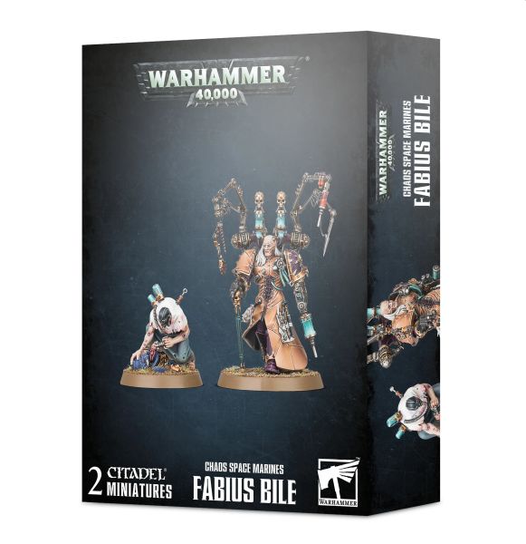 Chaos Space Marines - Fabius Bile til salg!