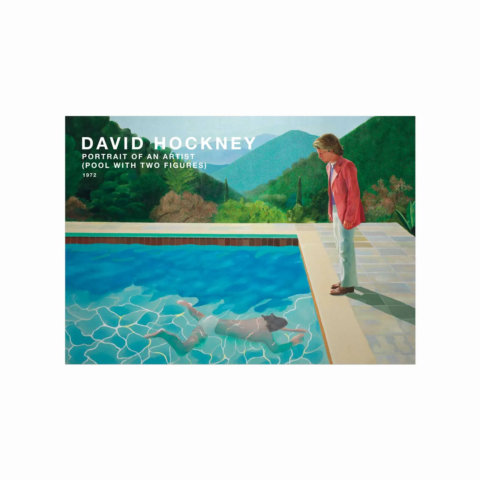 David Hockney Plakat: Kunstner ved Poolen – Unik Dekoration!