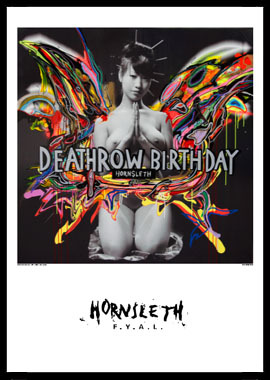 Deathrow Fødselsdag Kunsttryk af Hornsleth - 50x70 cm