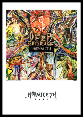 Hornsleth Kunsttryk - 50x70 cm på 230g Fine Art Papir