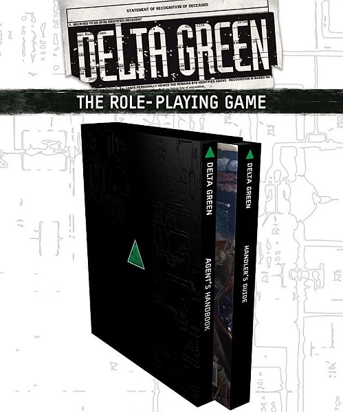 Delta Green Rpg Hardback Slipcase Set Agent Handbook Handler Guide