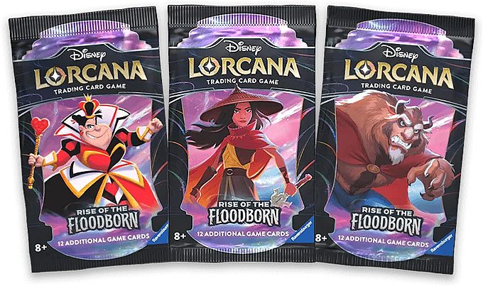 Disney Lorcana TCG: Set 02 - Rise Of The Floodborn Booster Pack