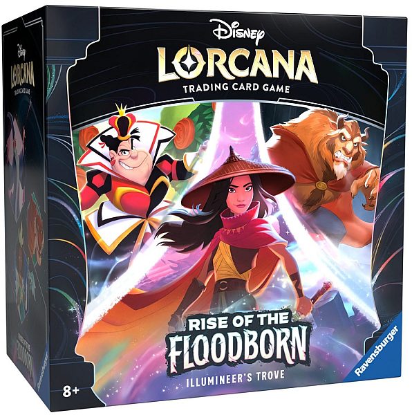 Disney Lorcana Tcg: Set 02 Rise Of The Floodborn Illumineer Trove Booster Packs