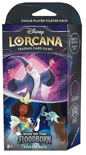 Disney Lorcana TCG: Starter Deck - Amethyst Steel Merlin Tiana