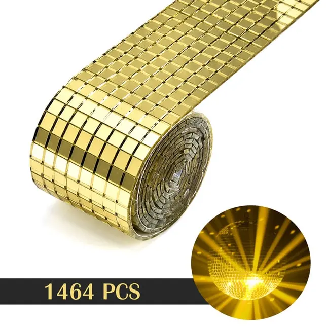 DIY Spejlvæg med Guld Mosaikfliser - Hurtig Installation