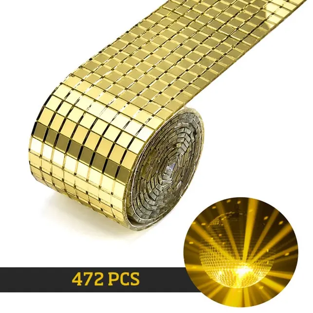 DIY Spejlvæg med Guld Mosaikfliser - Skab Dit Design!