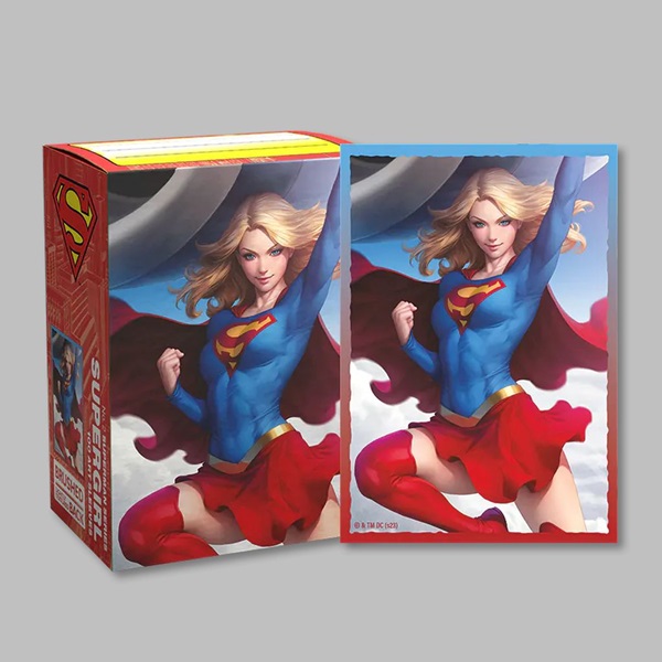 Dragon Shield Deckbeskyttere: Supergirl Kunstærmer 100 Lommer