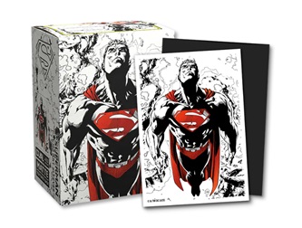 Dragon Shield Deck Protectors - Superman Rød Hvid Variant