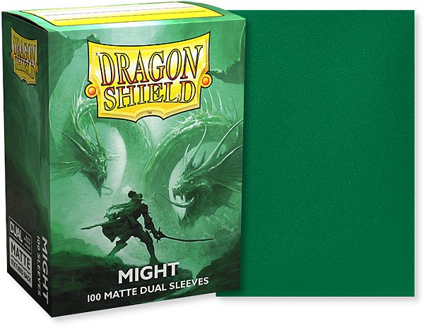 Dragon Shield Deckbeskyttere - Matte Dual: Might 100 Lommer