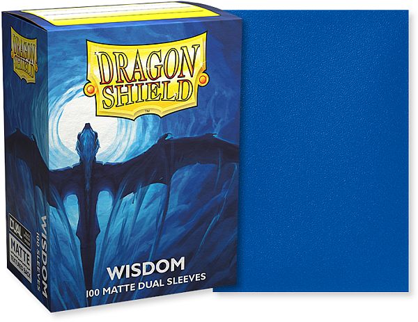 Dragon Shield Deck Protectors Matte Dual: Wisdom 100 Lommer