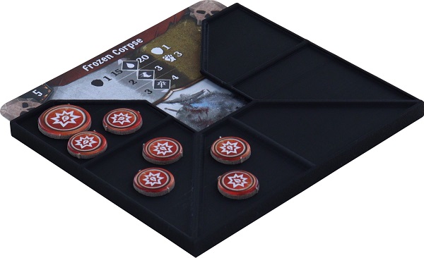 Feldherr Plastic Monster Stat Sleeve For Gloomhaven Frosthaven Gloomhaven: Jaws Of The Lion