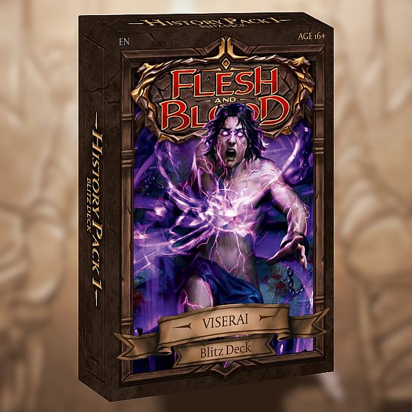Flesh And Blood Tcg: History Pack Blitz Deck: Viserai Runeblade