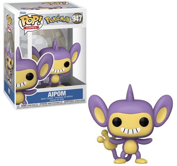 Funko Pop: Pokémon Aipom Vinyl Figur - 9 cm