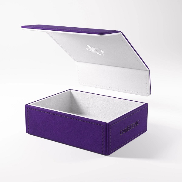 Gamegenic Deck Box: Token Keep - Lilla og Hvid