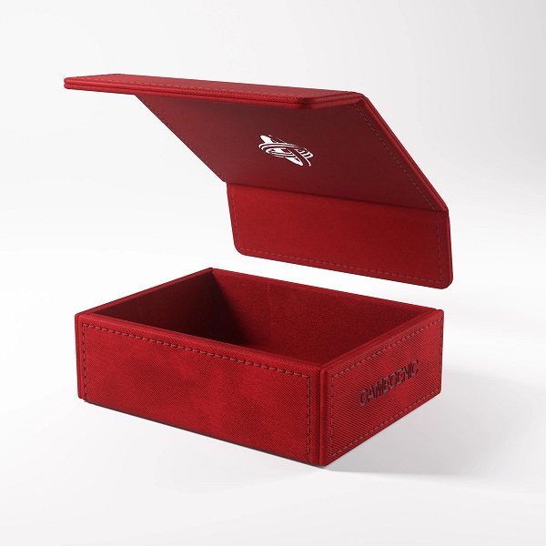 Gamegenic Deck Box: Rød Token Opbevaring & Terninger Tray