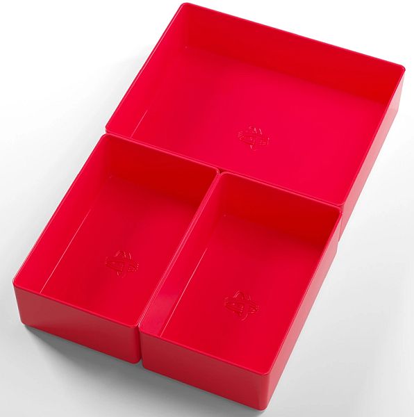 Gamegenic Token Silo Cards Add-on Counter Token Storage Dice Tray Red 195 184