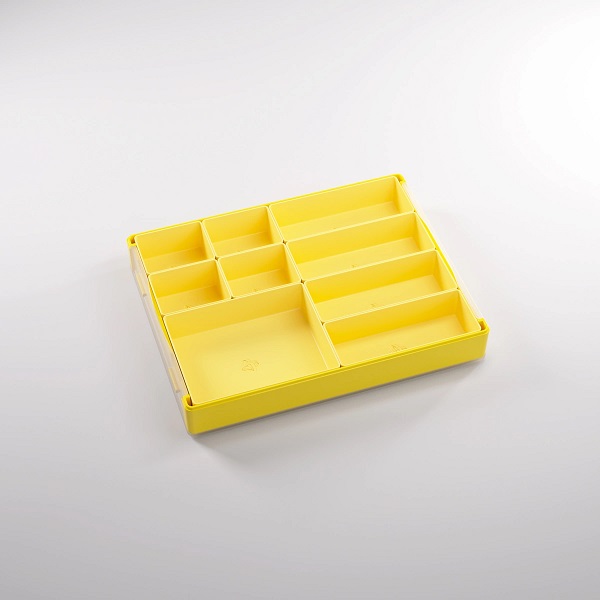 Gamegenic Token Silo Counter Token Storage Dice Tray Yellow