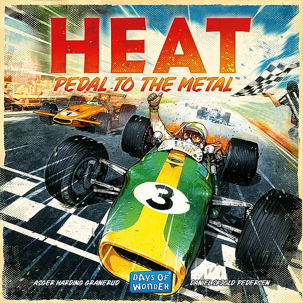 Heat: Pedal To The Metal Engelsk Board Game