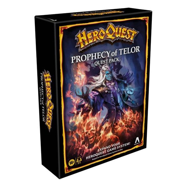 Heroquest Game System Engelsk Avalon Hill : Prophecy Of Telor Quest Pack Expansion