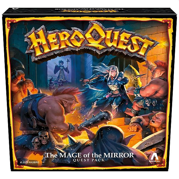 Heroquest Game System Engelsk Avalon Hill : The Mage Of The Mirror Quest Pack Expansion
