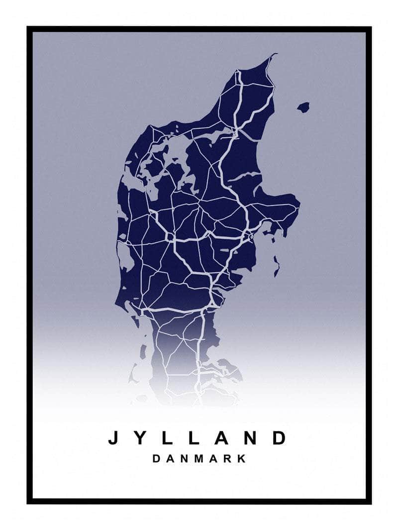 Jylland Plakat - Skab Hyggelig Atmosfære i Dit Hjem