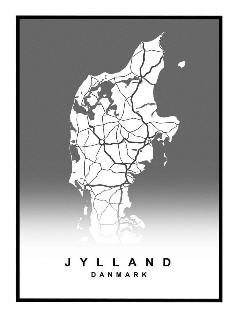 Jylland Plakat – Skab Hyggelig Atmosfære i Dit Hjem!
