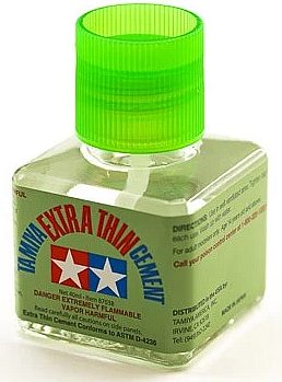 Tamiya Extra Thin Cement Plastiklim 40ml - Modellering Lim