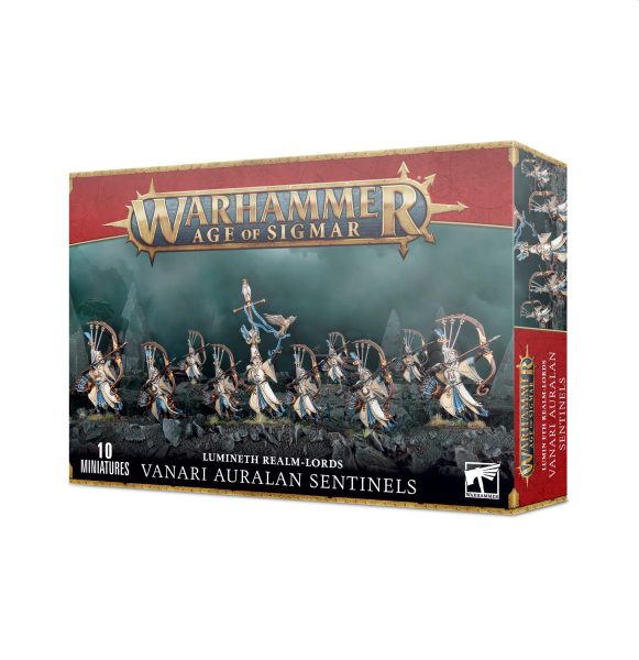 Lumineth Realm-lords Vanari Auralan Sentinels - Tilbud!