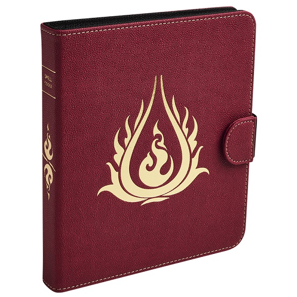 Kortmappe - Card Codex Spell Codex - Blood Red 160 Pladser