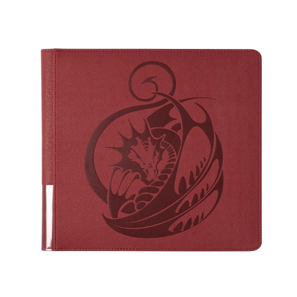 Mappe Card Codex Zipster Portfolio: Blood Red Ringbind Album Dragon Shield Dragonshield At-38109