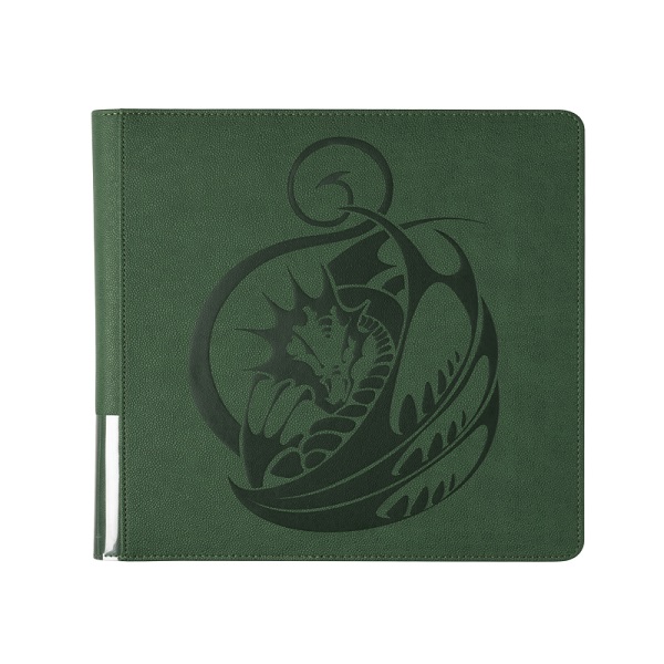 Mappe Card Codex Zipster Portfolio: Forest Green Ringbind Album Dragon Shield Dragonshield At-38108