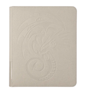Mappe til kort - Dragon Shield Zipster: Ashen Hvid